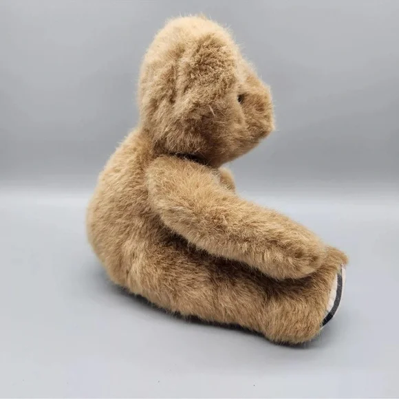 Authentic Burberry Teddy Bear Nova "B" Plush Beige 9" Stuffed Animal - Picture 3 of 13
